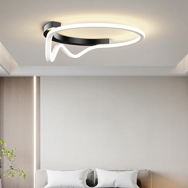 Villa Office LED Chandelier New Shape For Foyer Bedroom Dining Room Studyroom Hotel Restaurant Living Room Kitchen Indoor Lamp
