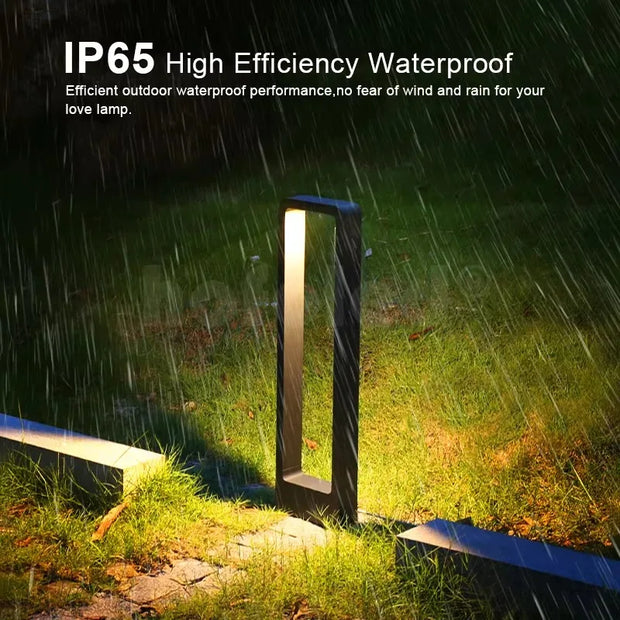 60Cm 80cm Waterproof Solar Garden Light Landscape Passage Highlighting Modern Light Emitting Diode Bollards Light
