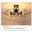 VIOLET Modern Crystal Ceiling Light American Country LED Creativity Living Room Dining Room Bedroom Coffee shop clothing store