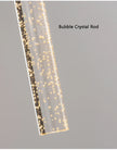 Nordic Bubbles Crystal Rod LED Wall Lamp Bedroom Bedside Living Room Wall Light Aisle Interior Home decoration AC85-265V