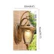 Outdoor Wall Lamp Classical Light Retro LED Sconces Waterproof ideal for  Decoration
