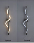 TINLAIBOR Minimalist designer's Wall lamp Living room Background wall Staircase decoration music notation Wall lamps Bedhead