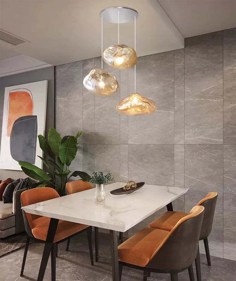 Nordic home decoration, stair chandelier, living room bedroom and dining room Pendant lights, ceiling light, indoor lighting