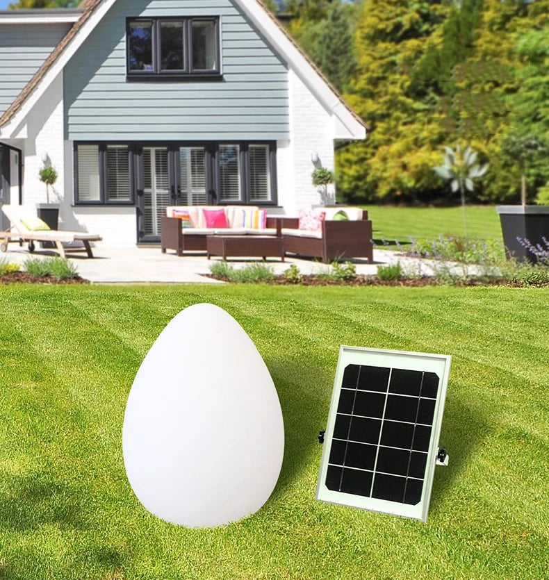 Luminous dinosaur egg lawn solar LED outdoor lighting solar lights outdoor garden decoration outdoor garden lights