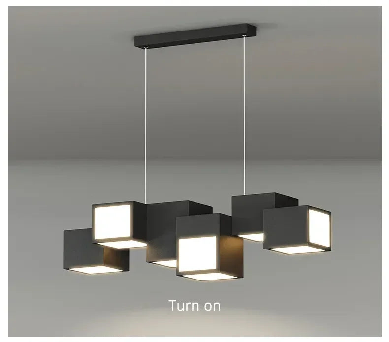 Nordic Designer Combination Honeycomb LED Indoor Ceiling Lamp,Remote Dimming Lustres Living Room Pendant Light Bedroom Decor
