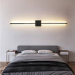 Modern LED Wall Lamp Minimalist Led Light Bedroom Bedside Long Strip Wall Sconces Living Room Sofa Home Indoor Lighting Fixture