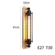 Retro Industrial Iron Wall Light Corridor Staircase Restaurant Loft Wall Sconce Bedroom Bedside Lamp Home Decor Indoor Lighting