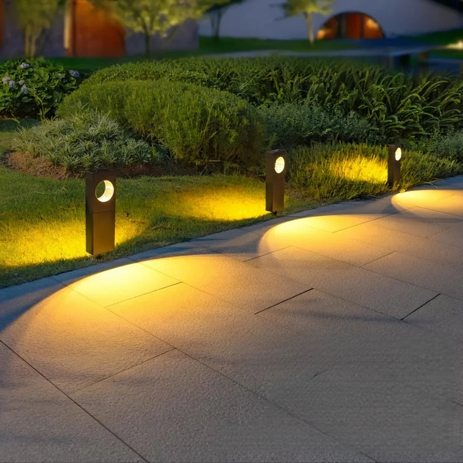 Solar Pathway Lights Outdoor Waterproof Bright Moon Auto On/Off Garden Light for Yard Patio Porch Lawn Outside Decor Lighting