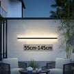 LED Lighting Wall Lamp IP65 Garden AC Long Wall Light Outdoor Waterproof Modern Long Strip 85-256v OutdoorDecoration