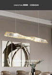 Luxury Crystal Gold Metal Wall Lamp Modern Creative Irregular LED Wall Light Villa Hotel Corridor Bedside Decor Lighting Fixture