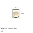 Japanese Style Garden Outdoor Waterproof LED Floor Lamp Simple Restaurant Hotel Acrylic Rechargeable Solar Power Standing Lamp