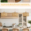 Wicker Rattan Pendant Lamp Teahouse Homestays Decorative Pastoral Retro Pendant Light Kitchen Corridor Bedroom Dining Chandelier