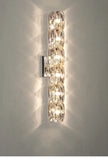 Modern High-end Crystal Wall Light Nordic Living Room Bedroom Bedside Long Wall Lamp Hotel Villa Corridor Bracket Light