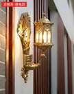 Outdoor Courtyard Pillar Entrance Waterproof Terrace Retro Courtyard Villa Exterior Wall Balcony Courtyard Wall Lamp
