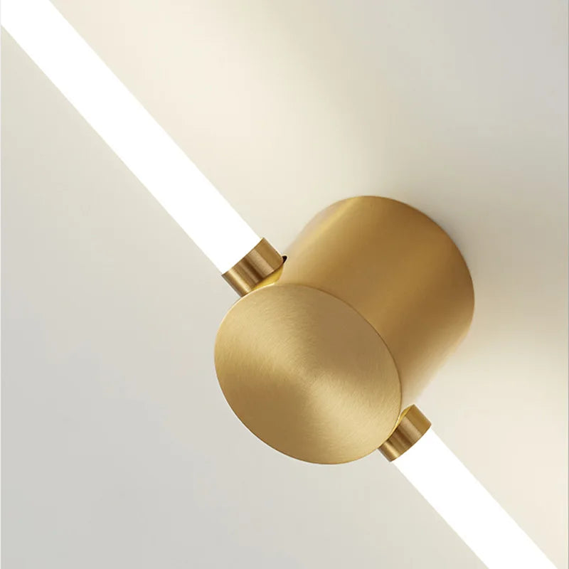 Modern LED Long Wall Lights for Bedroom Lighting Living Room Background Decorate Stairs Lamp Hotel Black Gold Sconce Fixtures