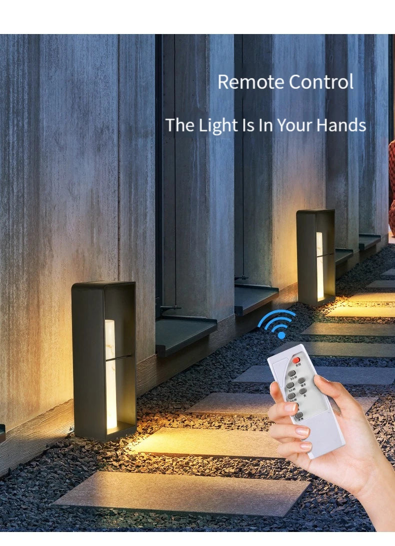 Garden Light Solar LED Light Fence Light Outdoor Waterpoof Landscape Lighting Lawn Lamp Villa Courtyard Decor Floor Lamps