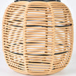 Solar Garden Light Ornaments 600mAh Imitation Rattan Lawn Projection Light Decor