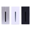 Led Recessed Step Lights Aluminum Embedded Wall Light Interior Nightlight for Stairway Hallway Lighting Living Room Decoration