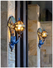 Outdoor courtyard pillar wall lamp waterproof terrace retro courtyard villa exterior wall balcony outdoor courtyard lamp