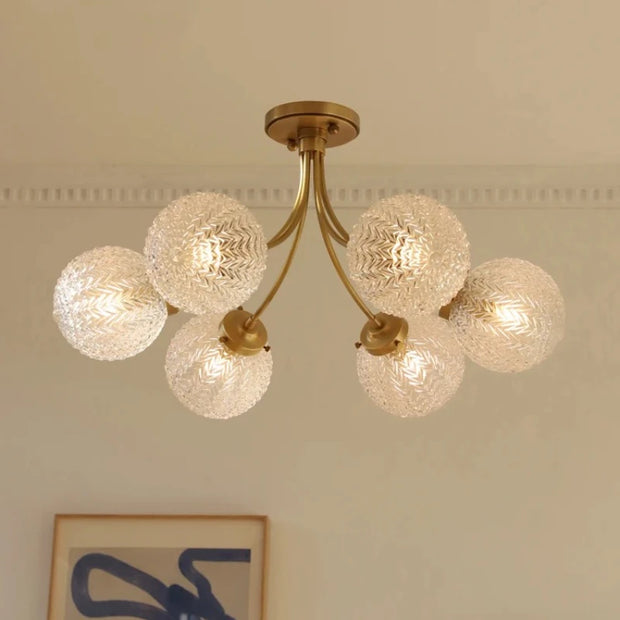 2025Modant Creative Glass Ball Acrylic Designer Ceiling Light for Living Room Bedroom Villa Home Decoration Hanging Light