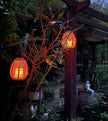 Creative New LED Solar Plastic Lantern Outdoor Waterproof Courtyard Villa Garden Decoration Atmosphere Lighting Fixtures