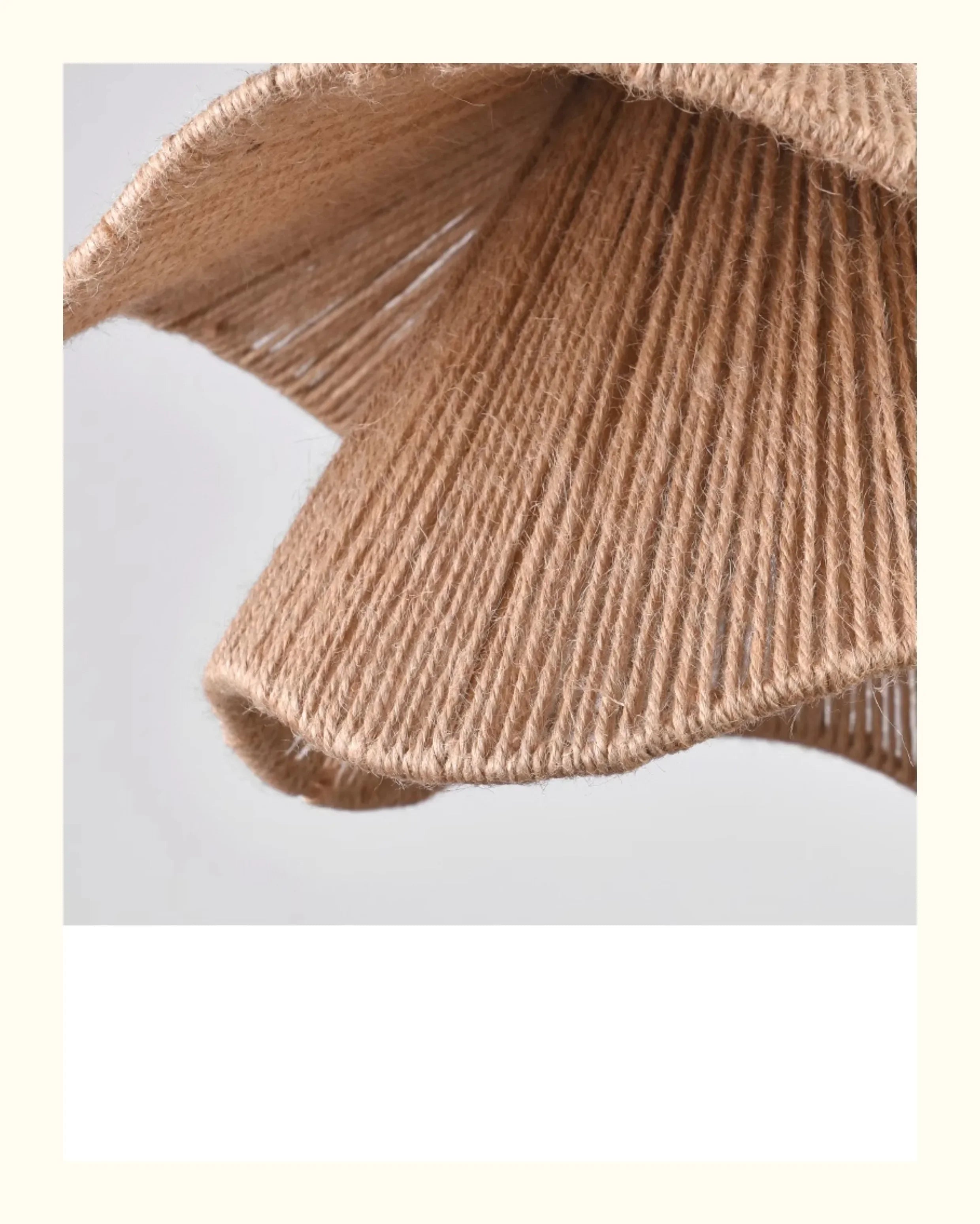2025 Handmade Woven Restaurant Pendant Light Hemp Rope Light Bedroom Light Restaurant Japanese Style Room Decoration Pendant Lig