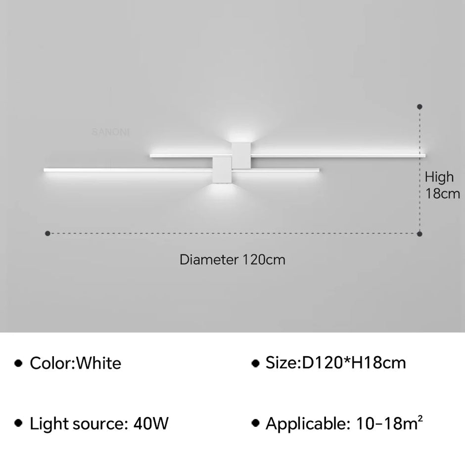 DINDALLED Modern LED Wall Lamp Bedside Sconce for Bedroom Living Room Hallway Home Decor