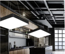 Creative Hexagonal Led Lamps Office Chandelier Round Simple Y-shaped splicing Special-Shaped Chandelier Gym Office Light