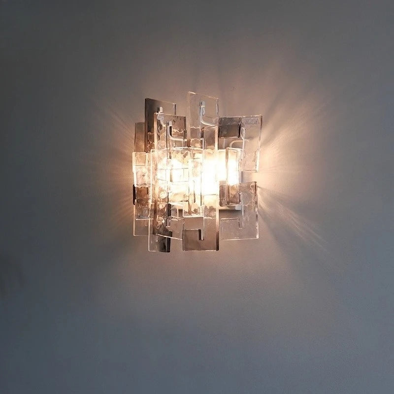 Modern Creative Vintage Glass Wall Lamps Living Dining Room Bedroom Sconces Hallway Bedsides LED Indoor Illumination Ornaments