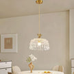 Modern Creative led crystal chandelier hallway chandeliers E27 bulb led lamps Indoor crystal led lustre chandeliers
