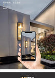 Outdoor Waterproof Wall Lamp - All Aluminum Moisture-Proof Decorative Lighting for Balcony Entrance Door Courtyard Garden