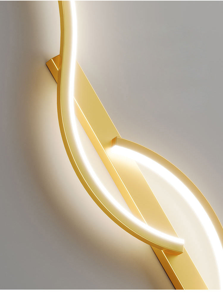 Led Bedside Wall Sconce Lamp For Living Room Bedroom Stair Modern Art Interior Wall Lights Light Fixture Night Lamps Home Decor