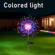 LED Firework Garden Decor Lights Solar Power Waterproof Outdoor Path Solar Lawn Lamp for Villa Patio Balcony Street