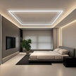 6500K  LED tube combination rectangular sleeve lamp made of PC material,lightweight For garage light,barber shop bedroom