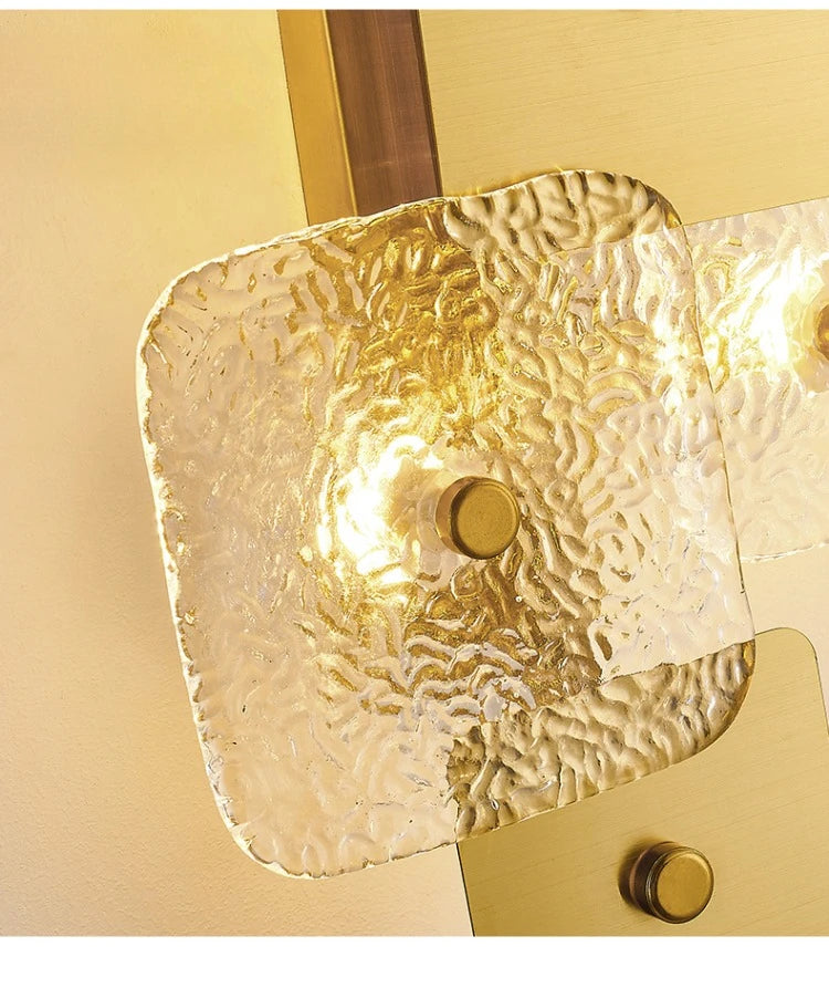 Light living room background wall large wall lamp designer staircase entrance personalized sofa bedroom bedside lamp