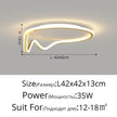 Villa Office LED Chandelier New Shape For Foyer Bedroom Dining Room Studyroom Hotel Restaurant Living Room Kitchen Indoor Lamp