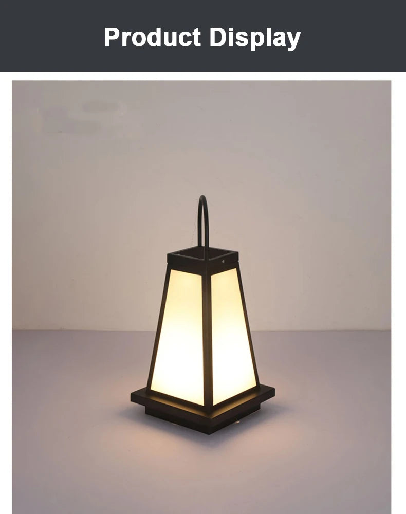 Outdoor Waterproof Courtyard Lawn Lamp Villa Garden Yard Floor Lamps Landscape Garden Japanese Garden Lawn Light