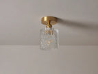 Modern Pendant Ceiling Lamp with Glass Shade for Kitchen Aisle Balcony Bedroom Home Art Deco Led Ceiling Lights Fixtures E27
