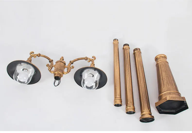 European Outdoor Waterproof Garden Light Villa Courtyard Lawn Lamp Community Park High Pole Street Lamps Landscape Lighting