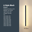 Outdoor waterproof wall lamp LED strip background wall lamp stair garden lamp living room bedroom bedside ip65 wall lights
