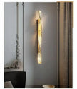 Luxury Crystal Gold Metal Wall Lamp Modern Creative Irregular LED Wall Light Villa Hotel Corridor Bedside Decor Lighting Fixture