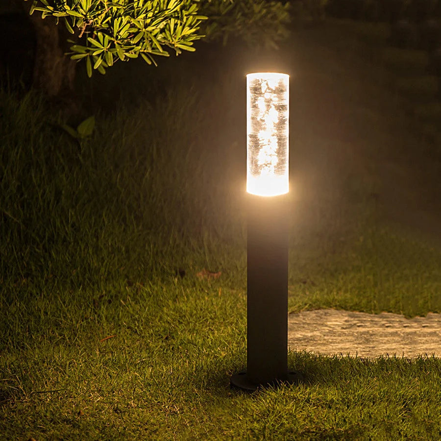 Outdoor Waterproof Acrylic LED Lawn Lamp 50/70CM Aluminum Pillar Garden Path Light Landscape Lawn Lights AC85-265V