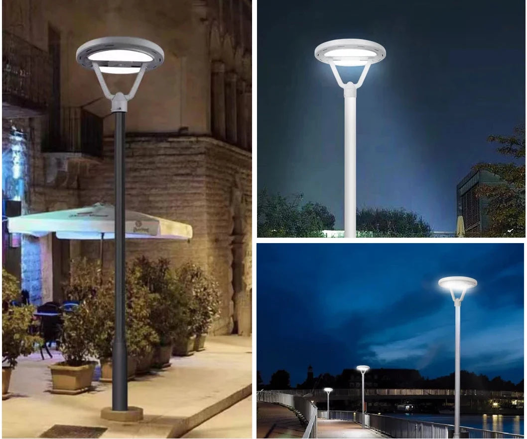 50W Solar Garden Lights Outdoor IP66 Waterproof with Motion Sensor Landscape Lighting Solutions for Yard, Pathway, Walkway