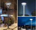 50W Solar Garden Lights Outdoor IP66 Waterproof with Motion Sensor Landscape Lighting Solutions for Yard, Pathway, Walkway