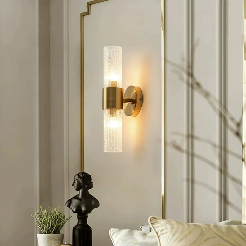 Nordic Wind Gourd Wall Lamp Minimalist LED Milky White Light For Living Room Study Bedroom Bedside Home Decoration Light Fixture