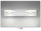 Modern Stair Led Wall Lamp Kitchen Bathroom Mirror Light Fixture Decor Bedroom Home Lighting White Metal Acrylic Sconce 110-220V