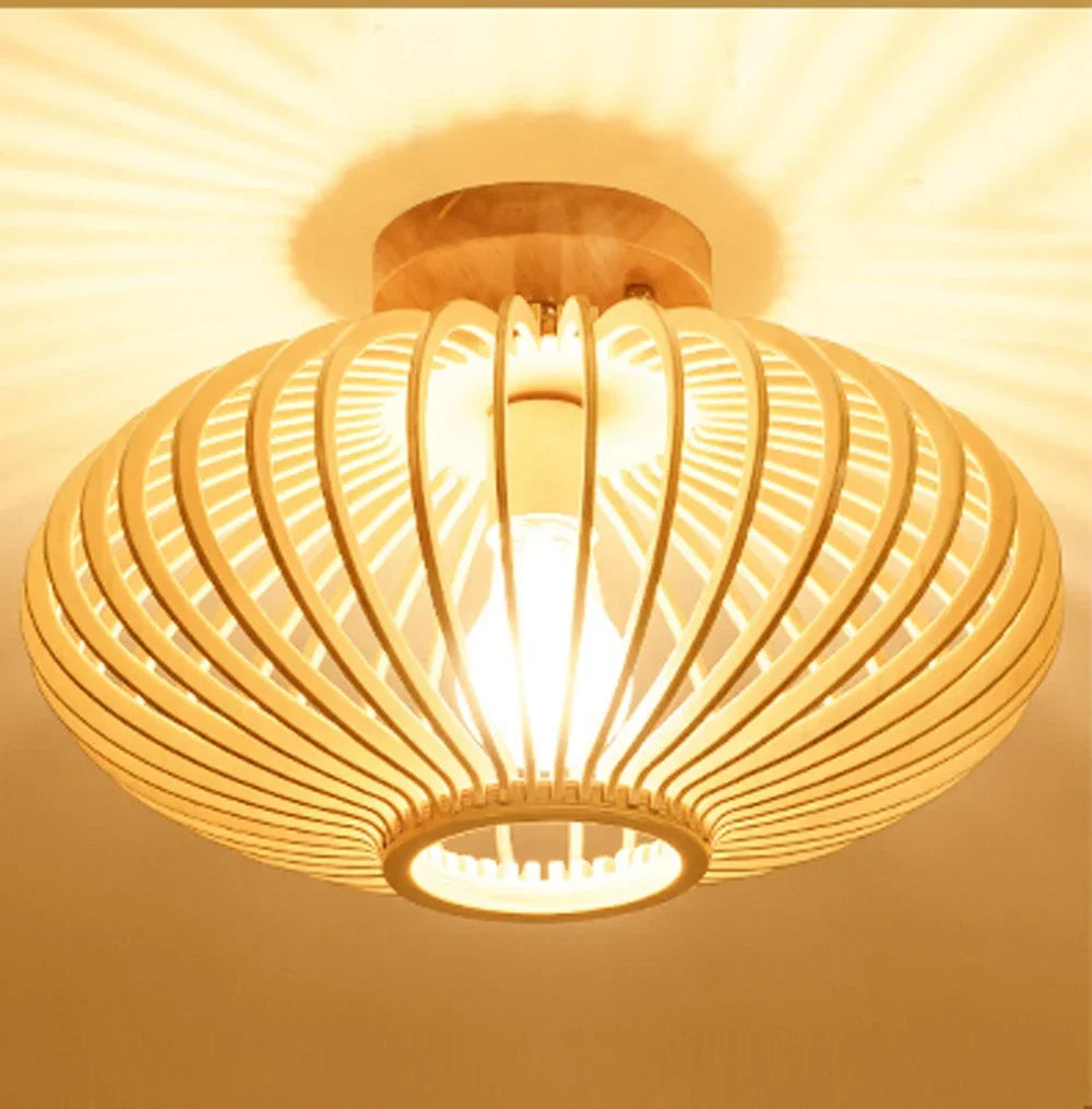 Modern ceiling lighting living room  for the modern ceiling lamp LED indoor  Restaurant Bar Coffee Dining wood  light fixture