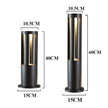 Outdoor Landscape Lawn Lamp Waterproof Villa Garden Courtyard Stand Pole Light Modern Park Community Post Lamp Led Bollard Light