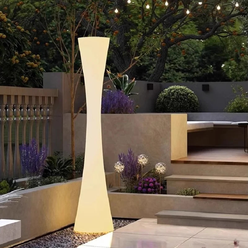 Luminous floor lamp lawn solar LED outdoor lighting solar outdoor garden decoration outdoor garden light street lamp