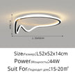 Villa Office LED Chandelier New Shape For Foyer Bedroom Dining Room Studyroom Hotel Restaurant Living Room Kitchen Indoor Lamp